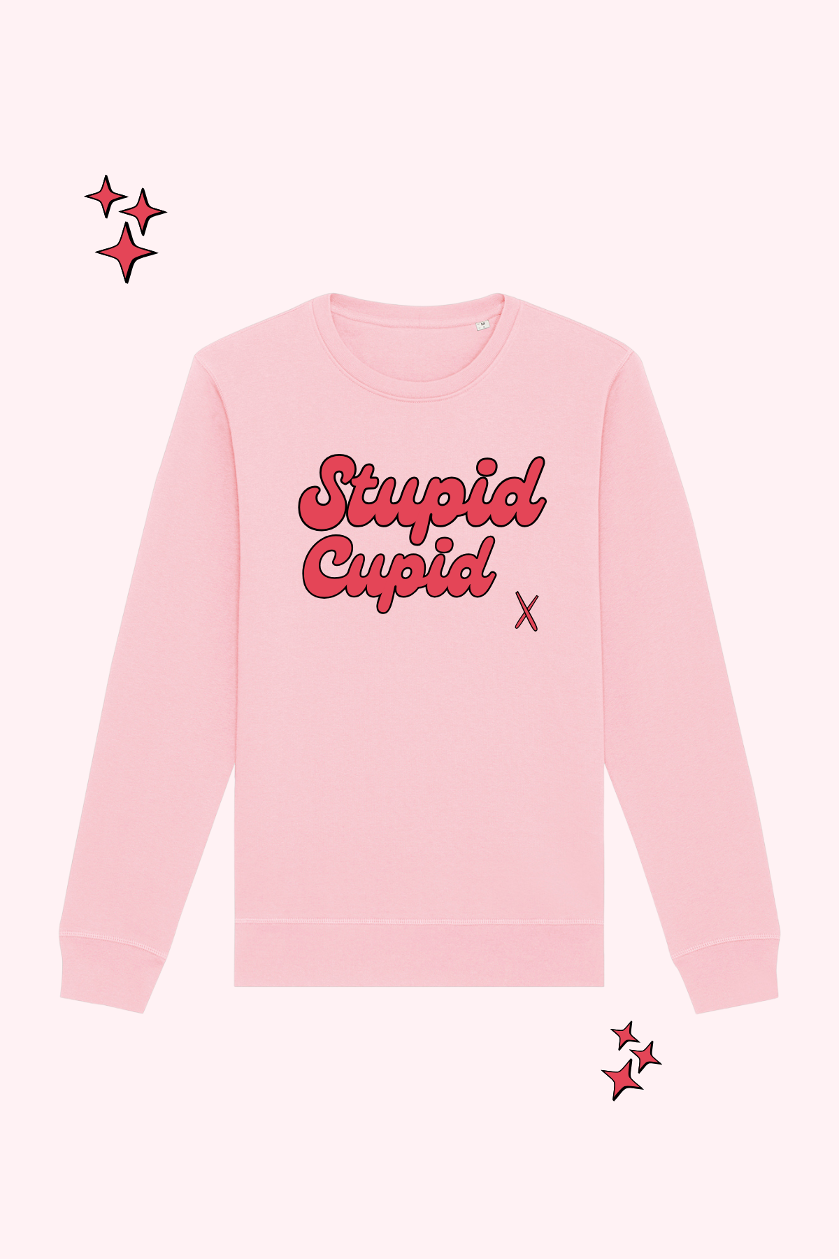 Pink white sweatshirt on sale