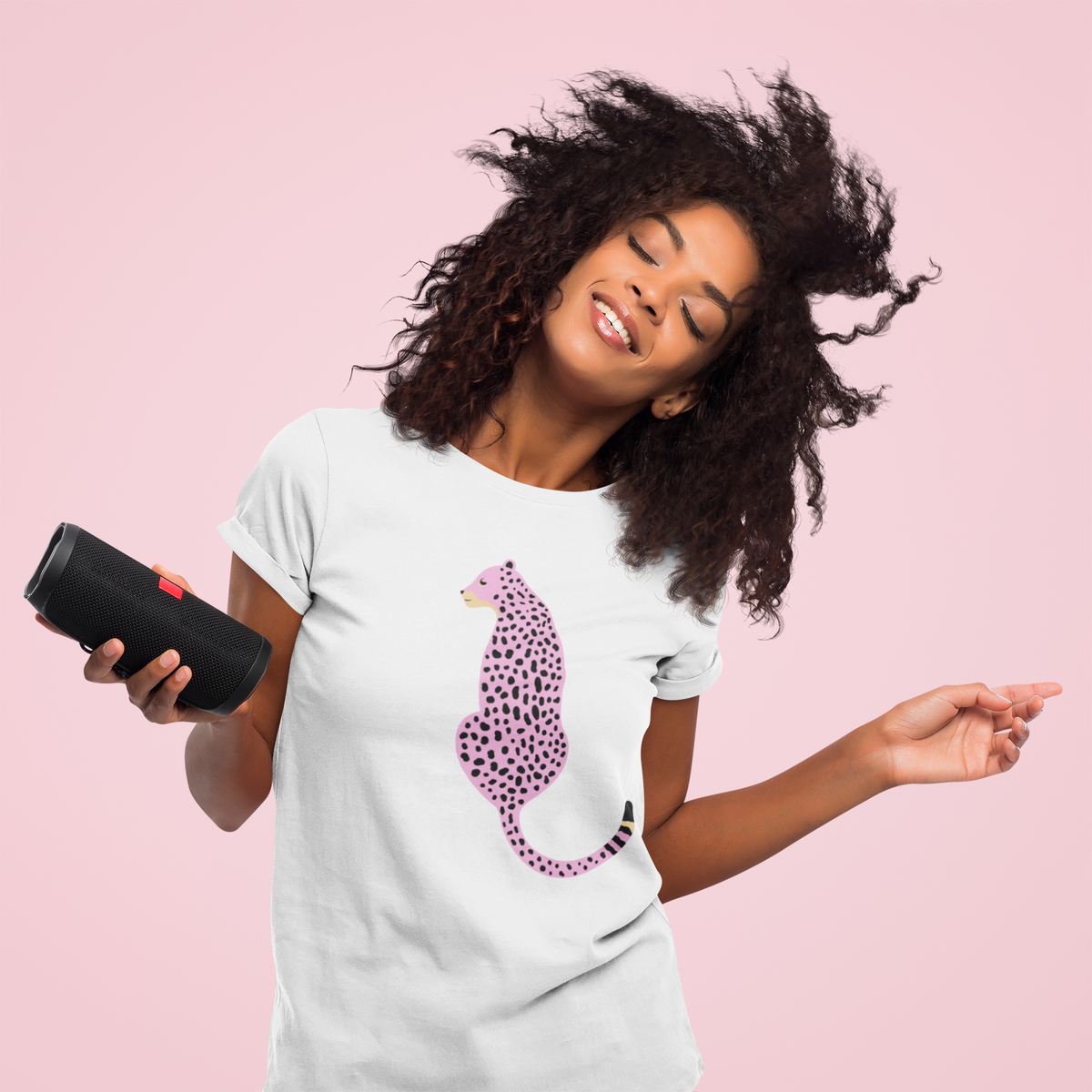 Pink Leopard T-shirt – Hari And The Gang