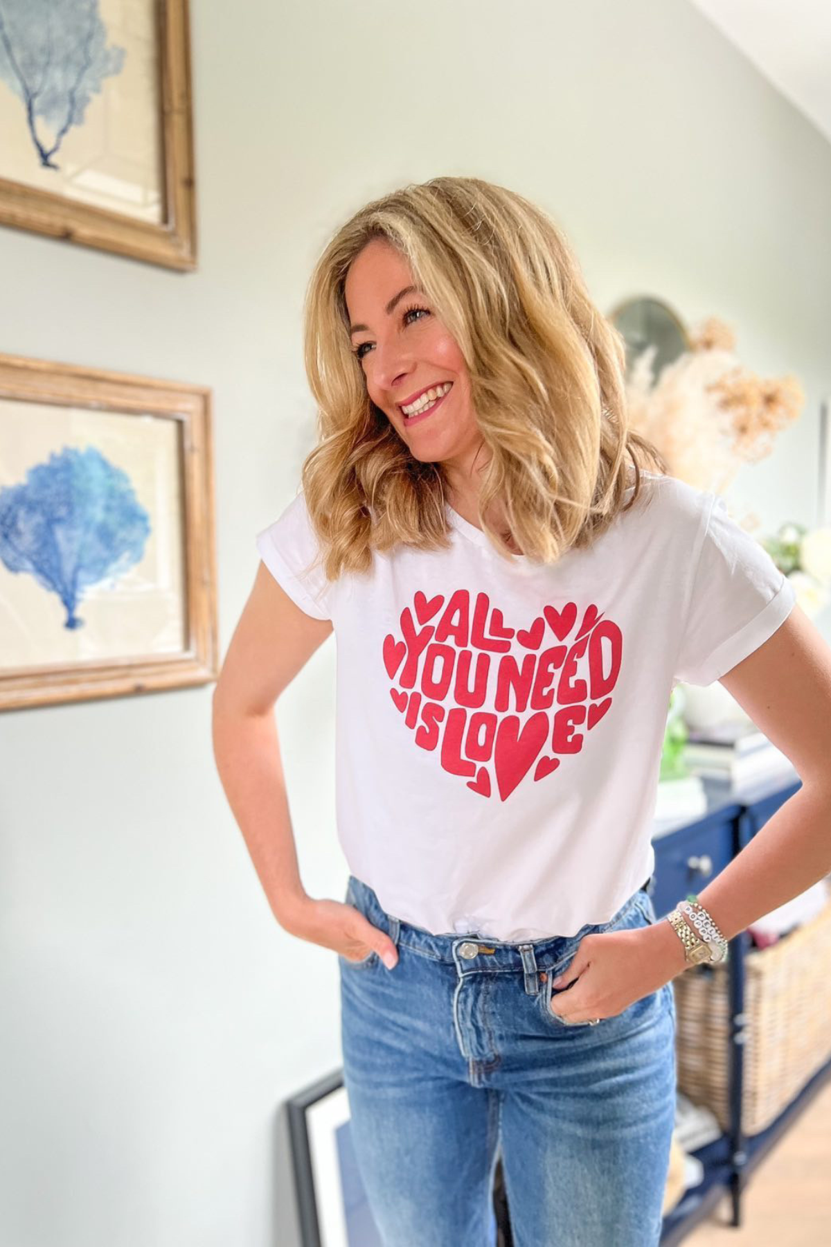 all we need is love t shirt