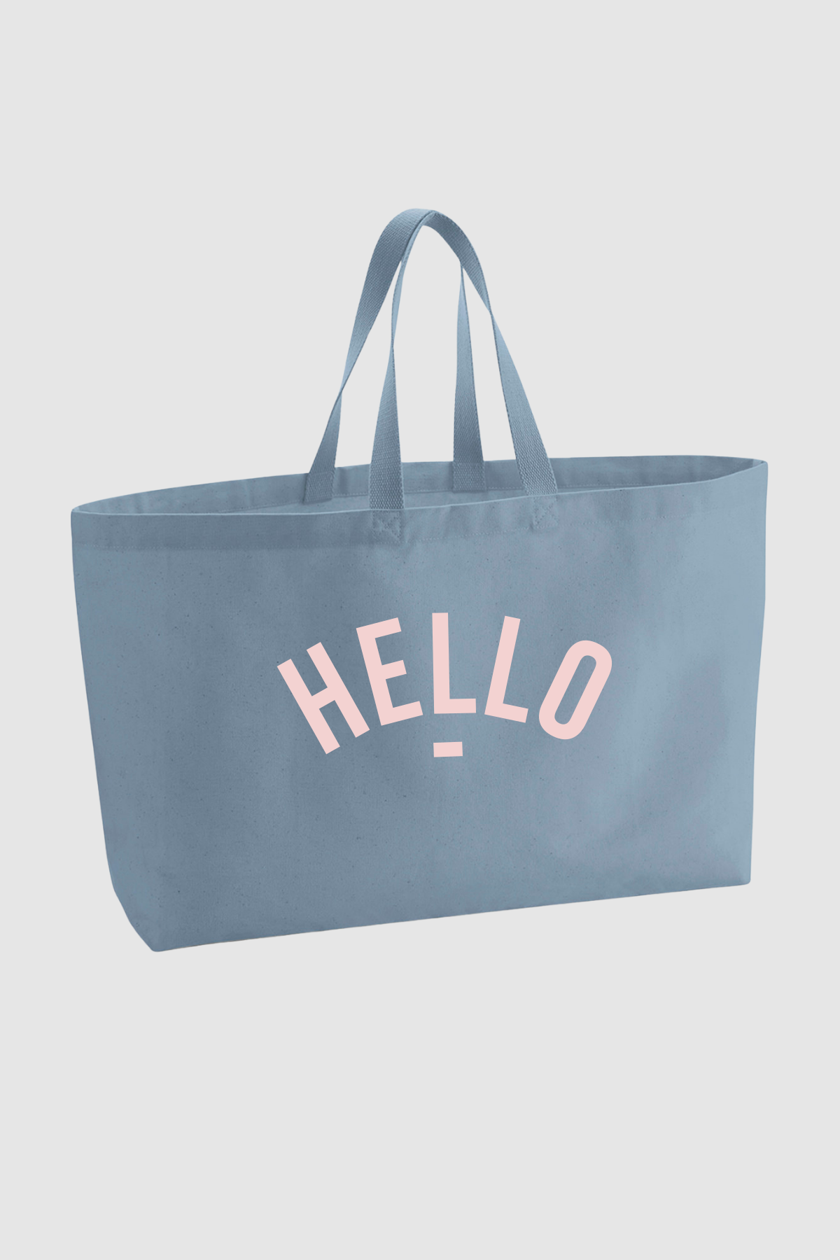 XL Hello Beach Bag - Summer Blue