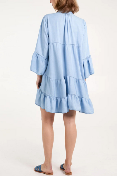 Stella Denim Smock Dress