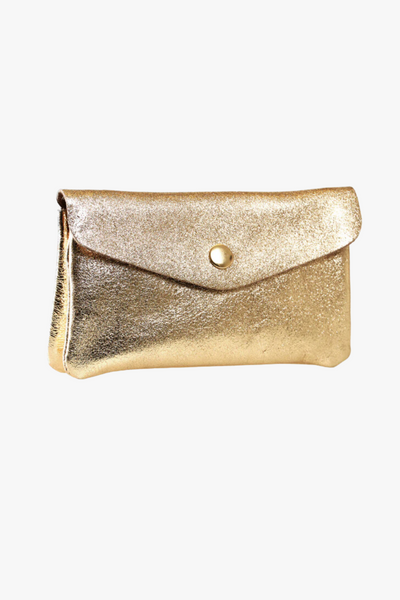 Metallic Gold Coin Purse Medium