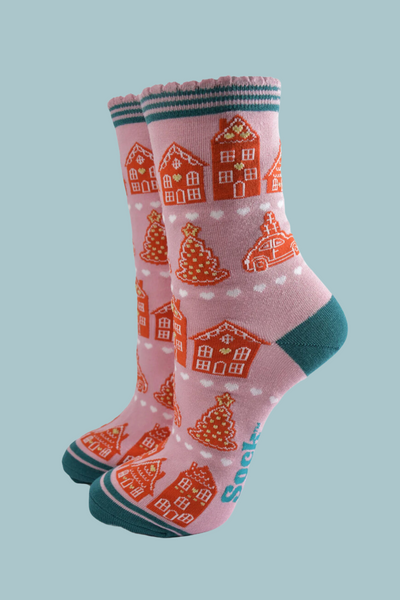 Christmas Village Socks