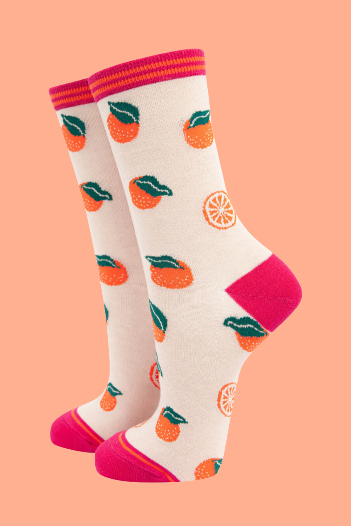 Oranges Bamboo Socks