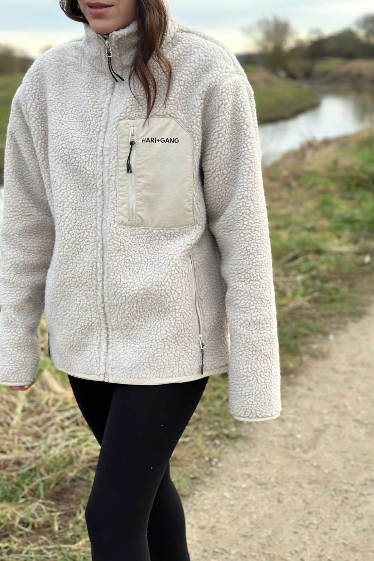 Exclusive Drop - Oatmeal Sherpa Fleece Jacket