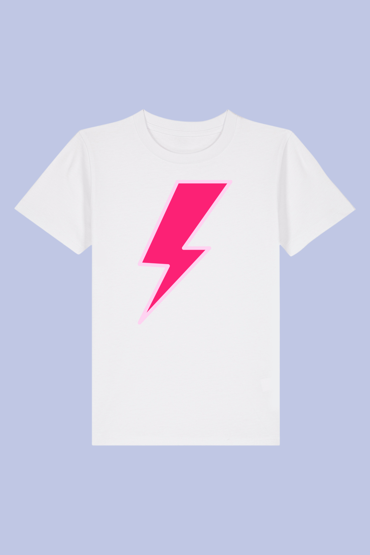 Pink Lightning Bolt T-shirt