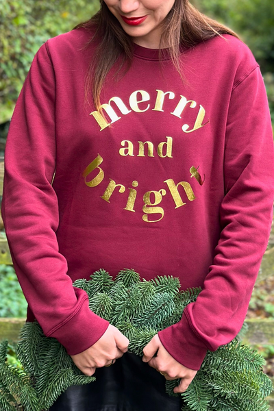 Merry & Bright Christmas Sweatshirt