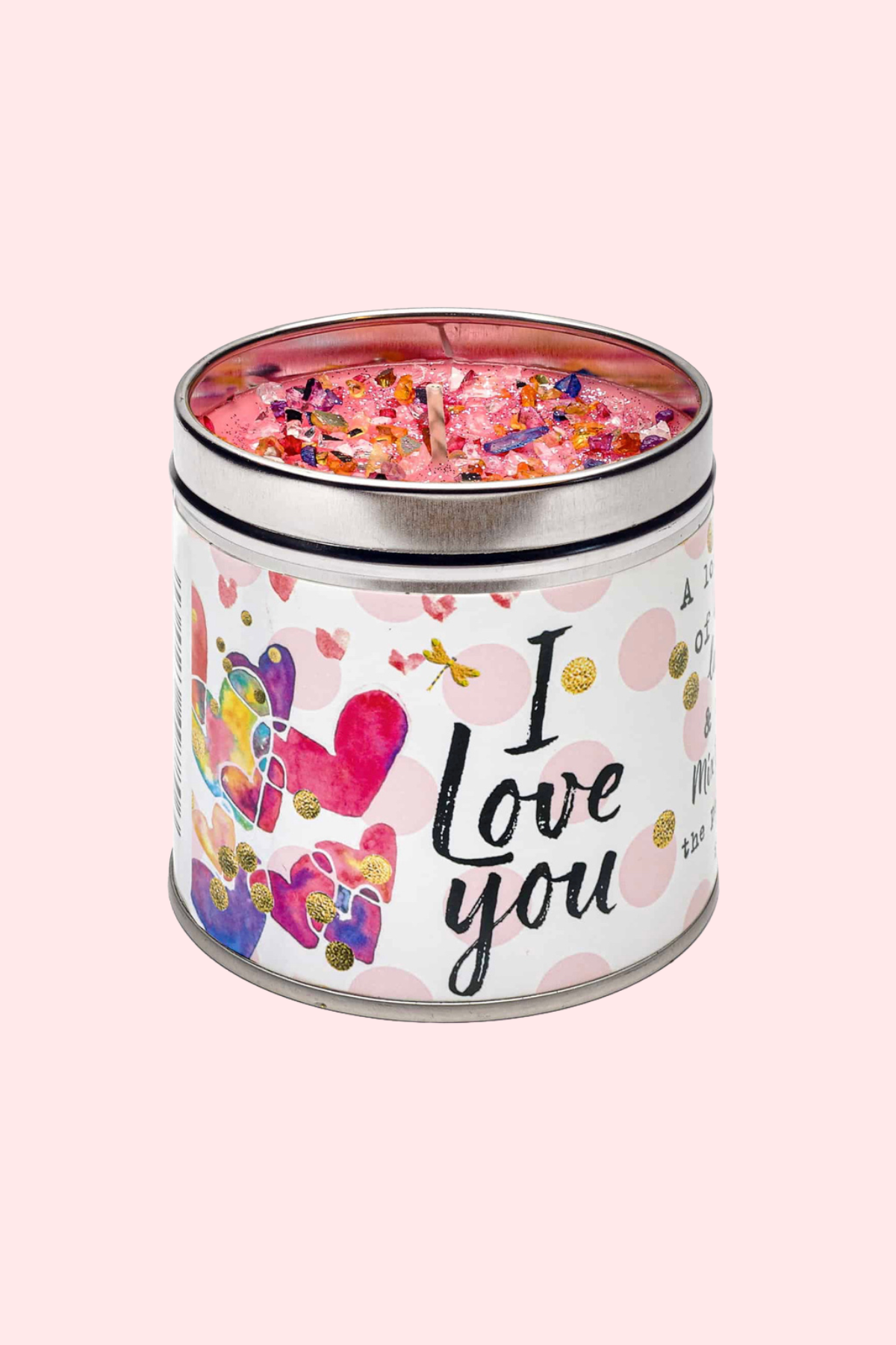 I Love You Candle