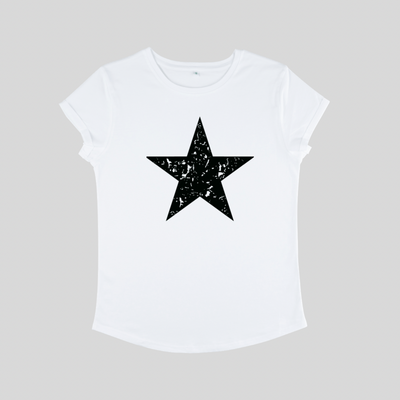 White Organic Cotton Star T-Shirt