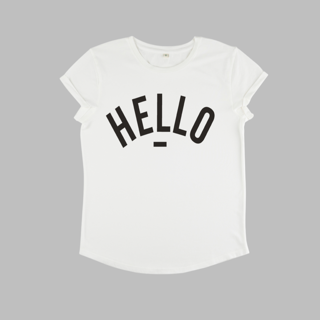 Classic White Hello T-Shirt